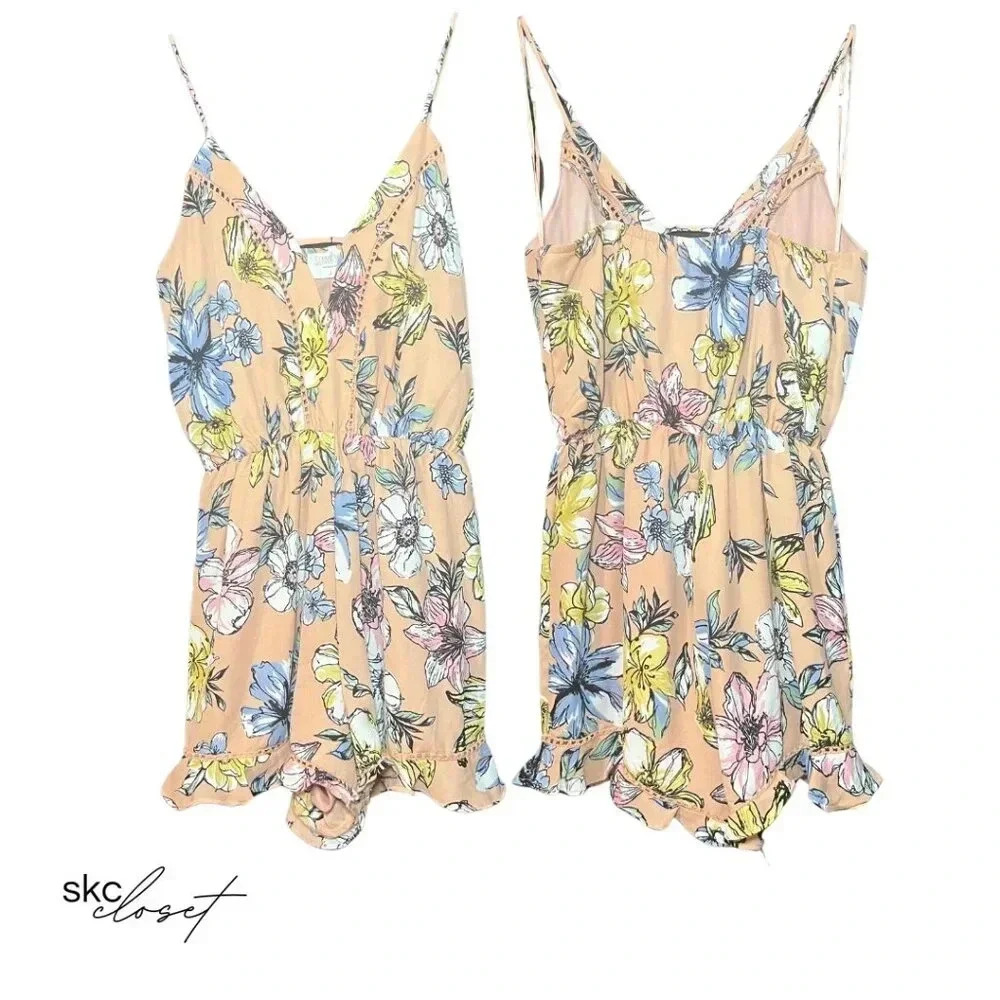 Sienna Sky Floral Jumpsuit in Pastel Hues